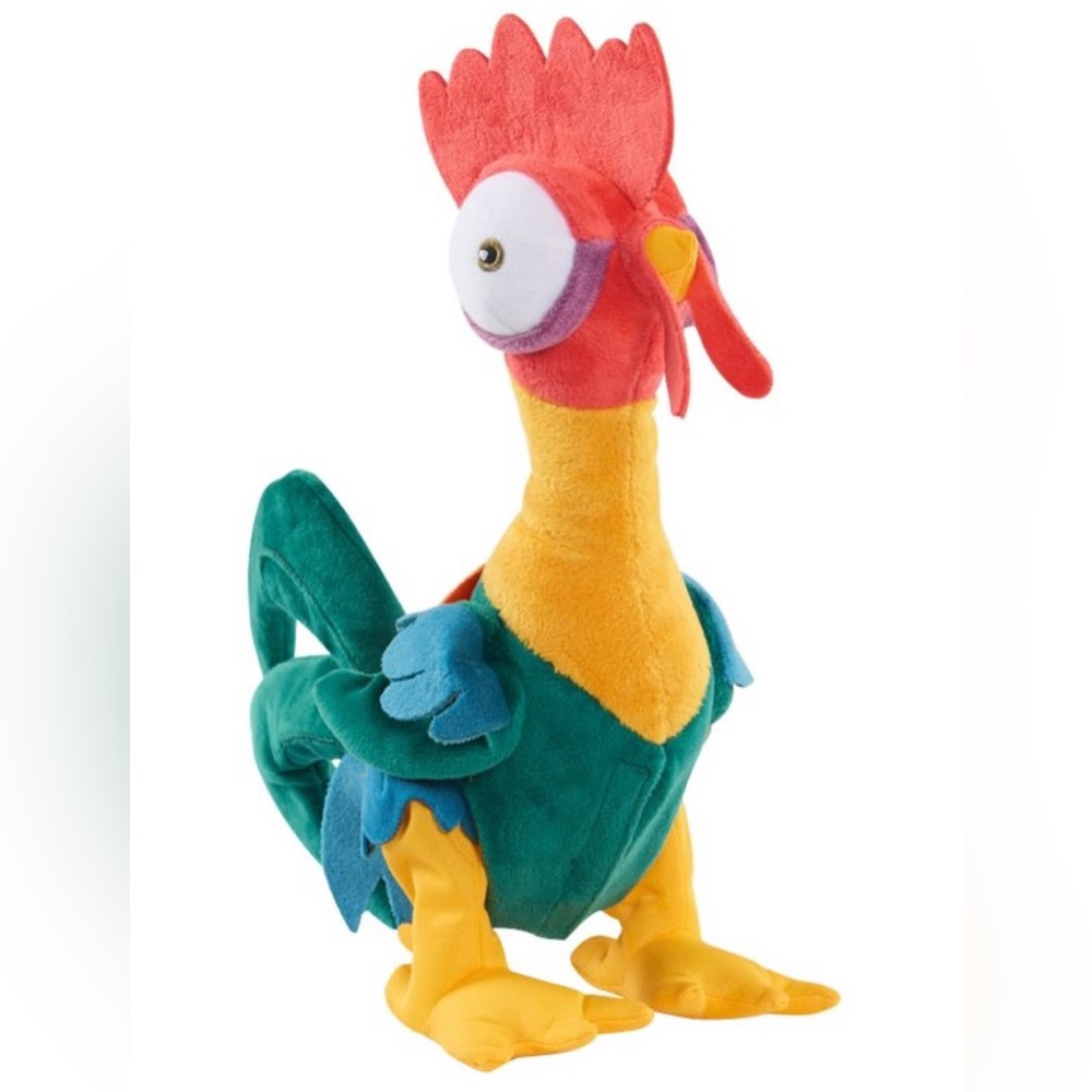 Disney Princess Moana Hei Hei Clucking Dancing Rooster Plush Toy 13" w/ Sound